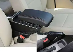 Grey and Black Amrest Console Fitted on Cars