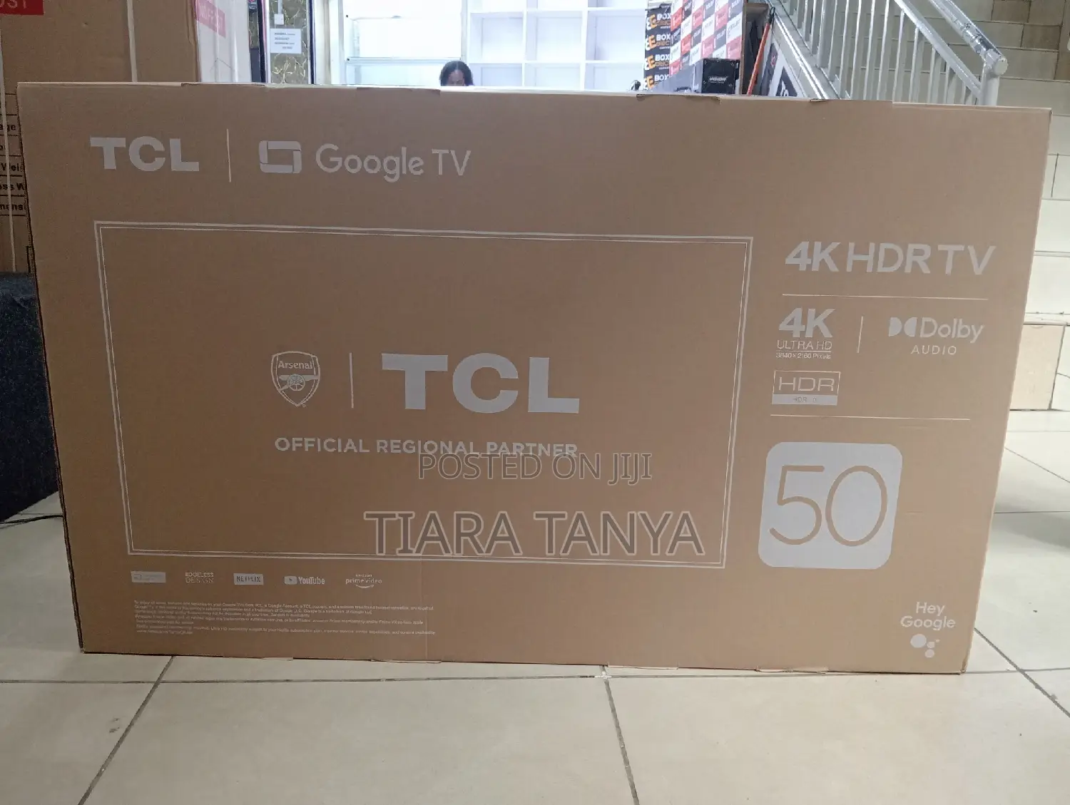 TCL 50 Inch Smart Uhd Frameless P635 Tv