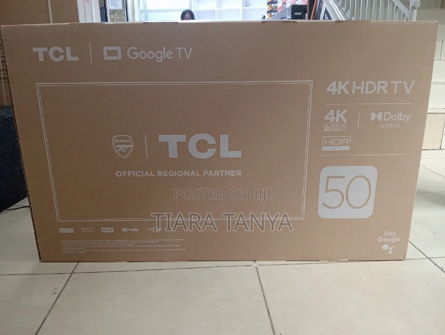 TCL 50 Inch Smart Uhd Frameless P635 Tv