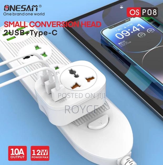 2USB + Type -C Small Conversion Head Universal Adapter - thumbnail 3