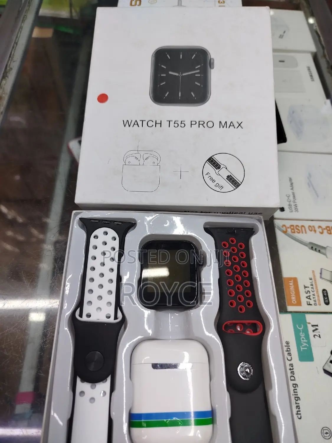 Watch T55 Pro Max~{Smart Watch}