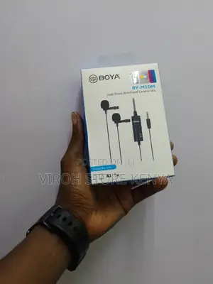 Camcorders Microphone Dual Boya Microphone 6M Lavalier Mic