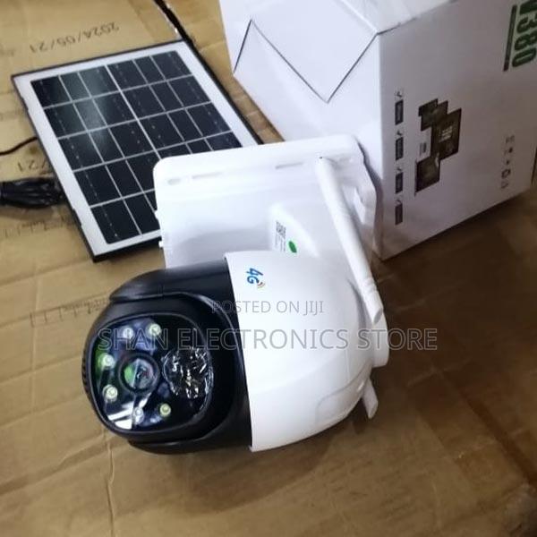4g Solar PTZ CCTV Camera Solar PTZ Camera W/Color 4g CCTV