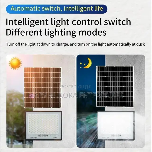 Solar Floodlight With a Reflector/Solar Garden Light