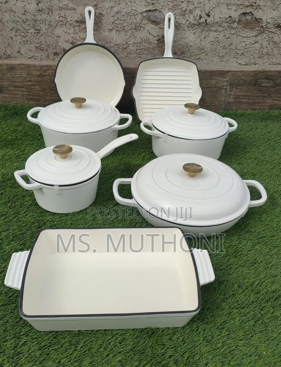 Cast Iron Cooking Set