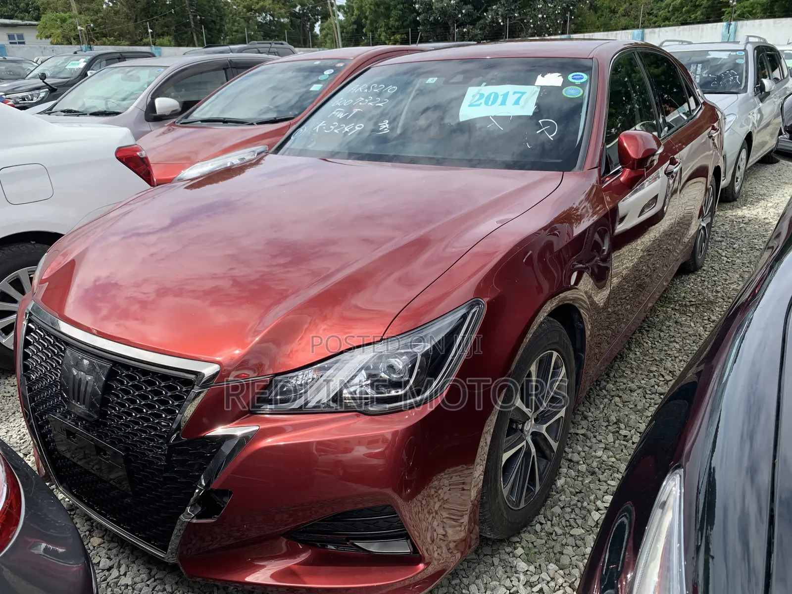 Toyota Crown 2017 Burgundy