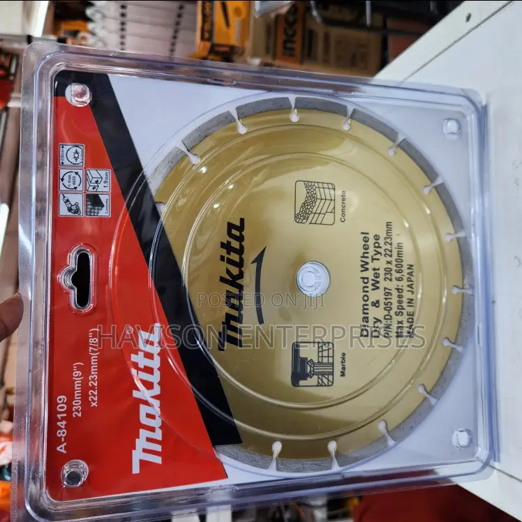 9" Makita Diamond Blade