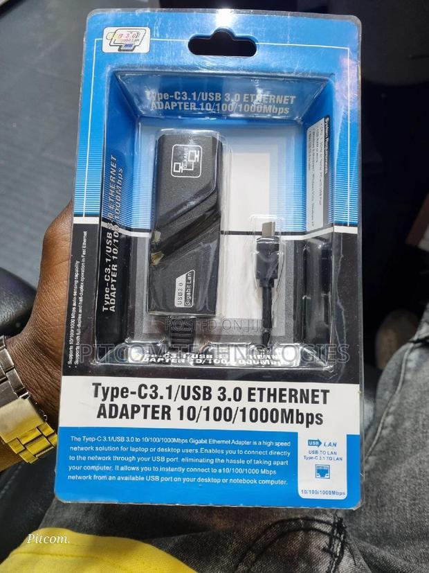 Ethernet Adapter Type-C 3.0 - thumbnail 4