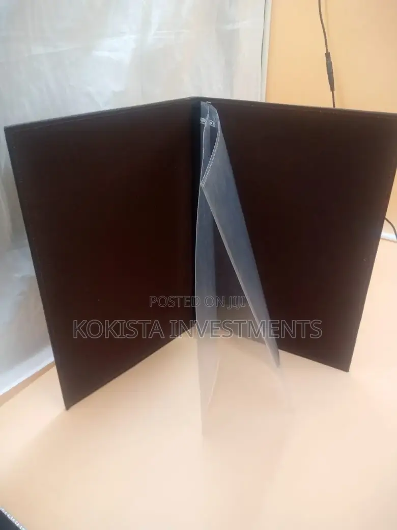 Restaurant Menu Folders