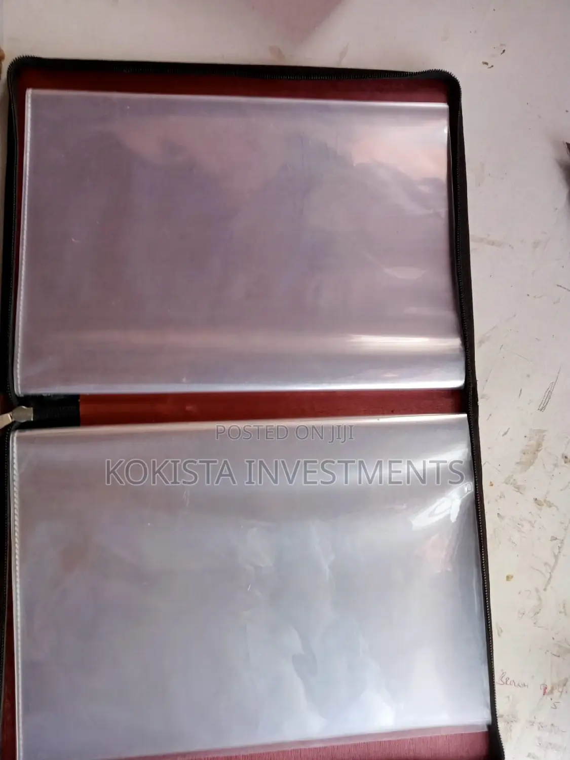 Restaurant Menu Folders