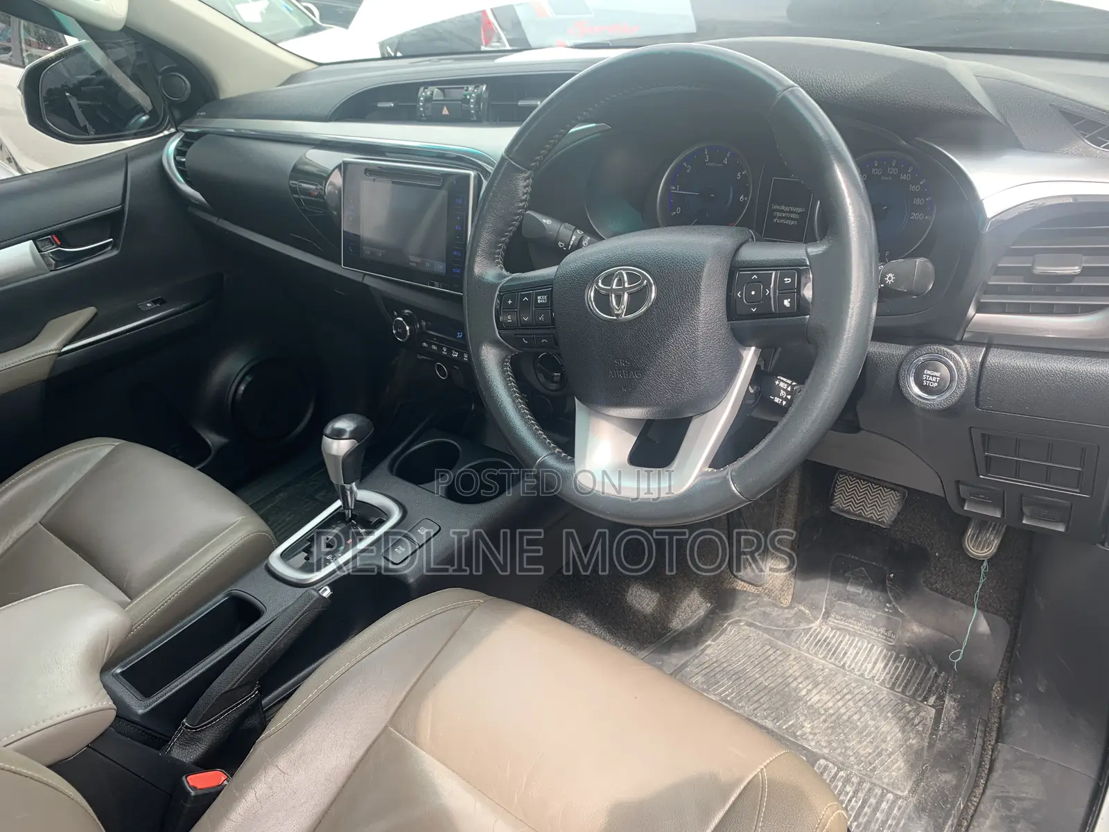 Toyota Hilux TRD White 4x4 2017 White
