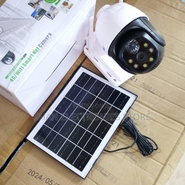 2mp Dual Lens V380 4g Sim Card- Solar_ptz Outdoor Camera