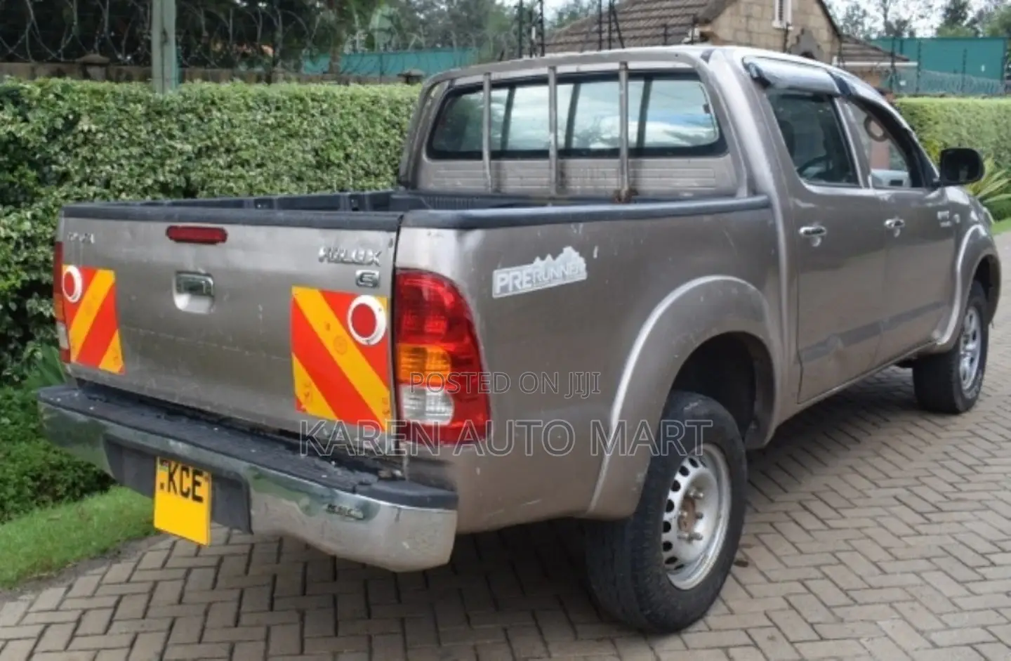 Toyota Hilux 3.0 D-4D Double Cab 2008 Gray
