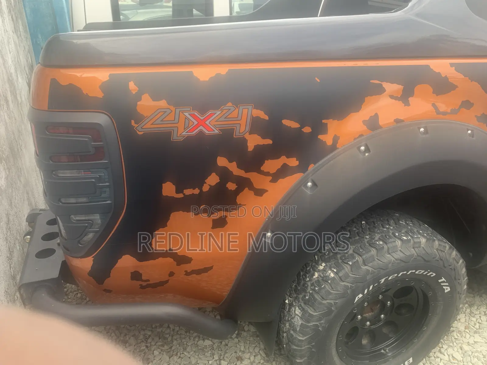 Ford Ranger 2017 Orange