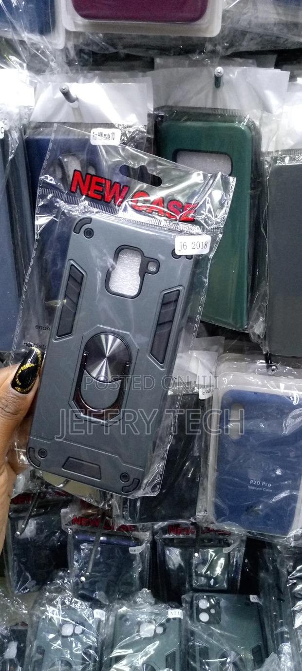 Galaxy J6 2018 Case,360 Degree Rotating Ring Holder - thumbnail 3