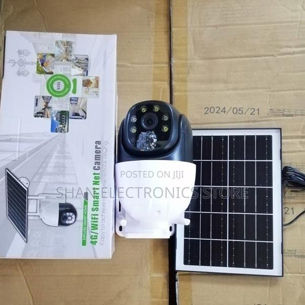 4g Lte Cellular Security Camera Outdoor Solar Camera PTZ 360
