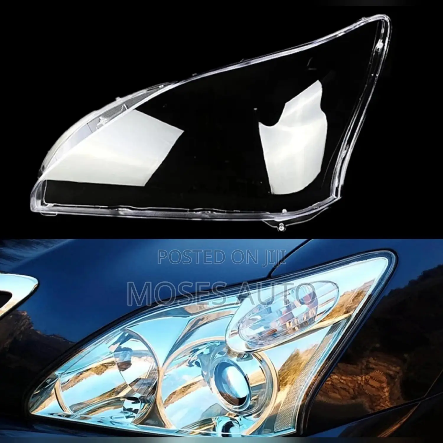 Harrier 240 Lexus Headlight Lens