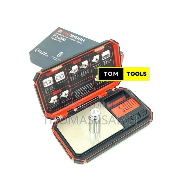 200g X 0.01g Professional High Accuracy Pocket Digital Scale - main view