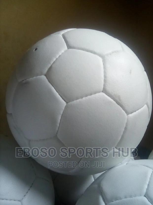 Original Leather Football Plain With New Printing of Your Choice