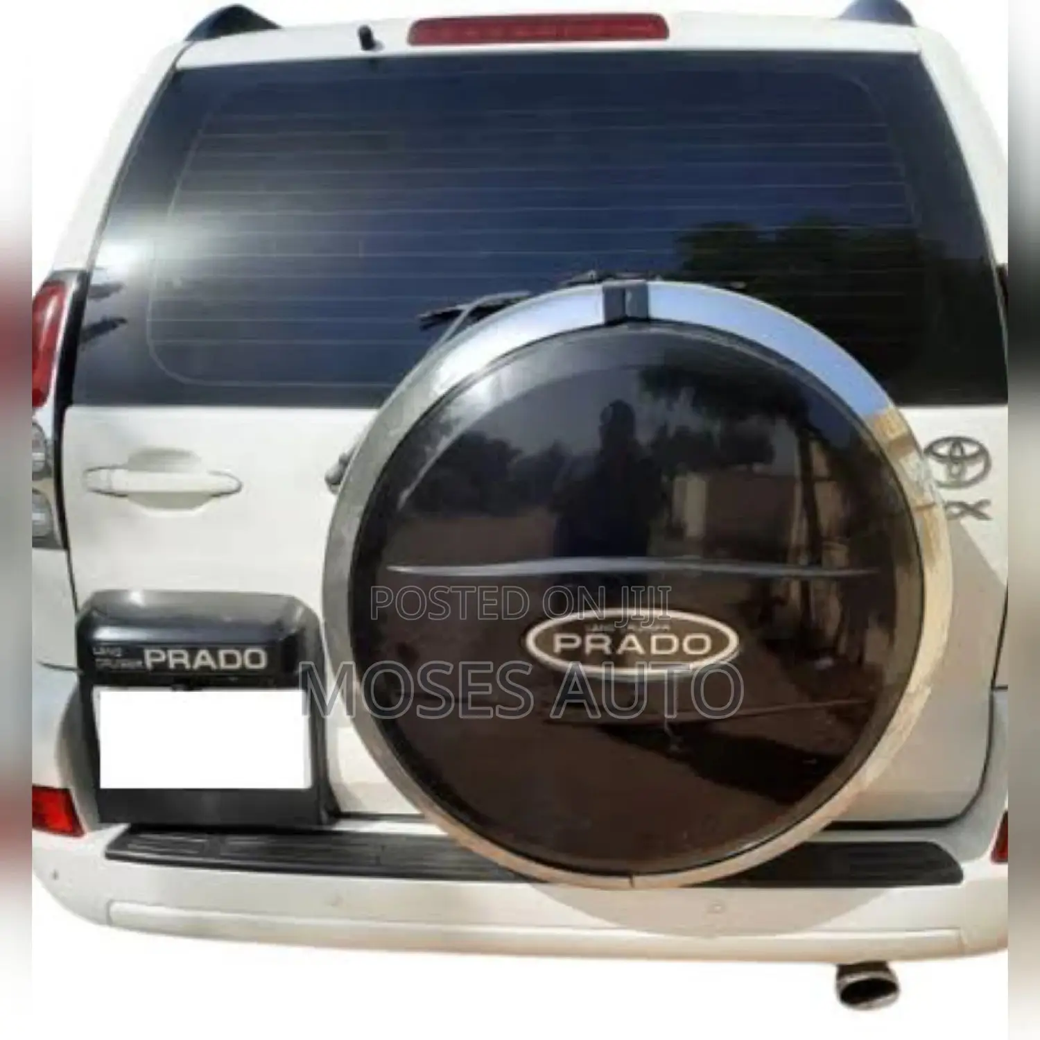 Spare Wheel Cover Prado 120