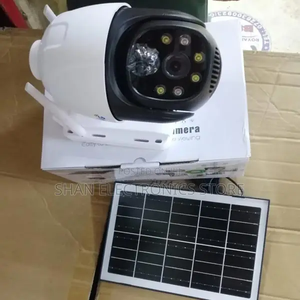 Solar Camera – Solar Powered CCTV Camera – V380 Pro App-