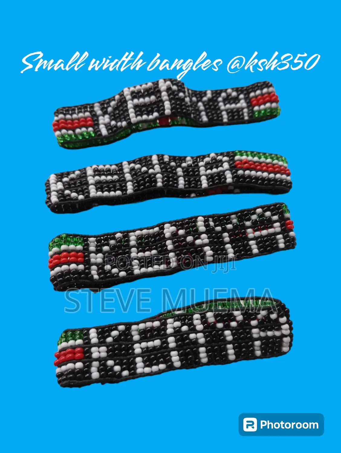 Small Elastic Bangles.