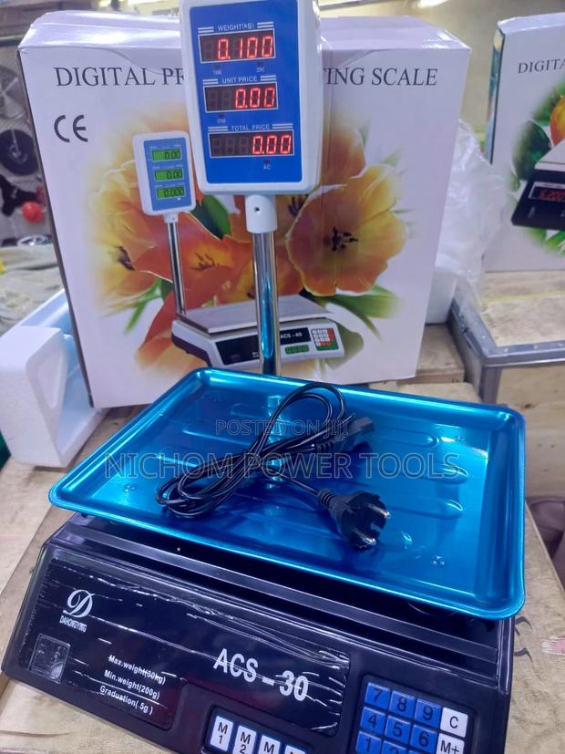 Digital Multipurpose 30kg Weighing Scale - main view