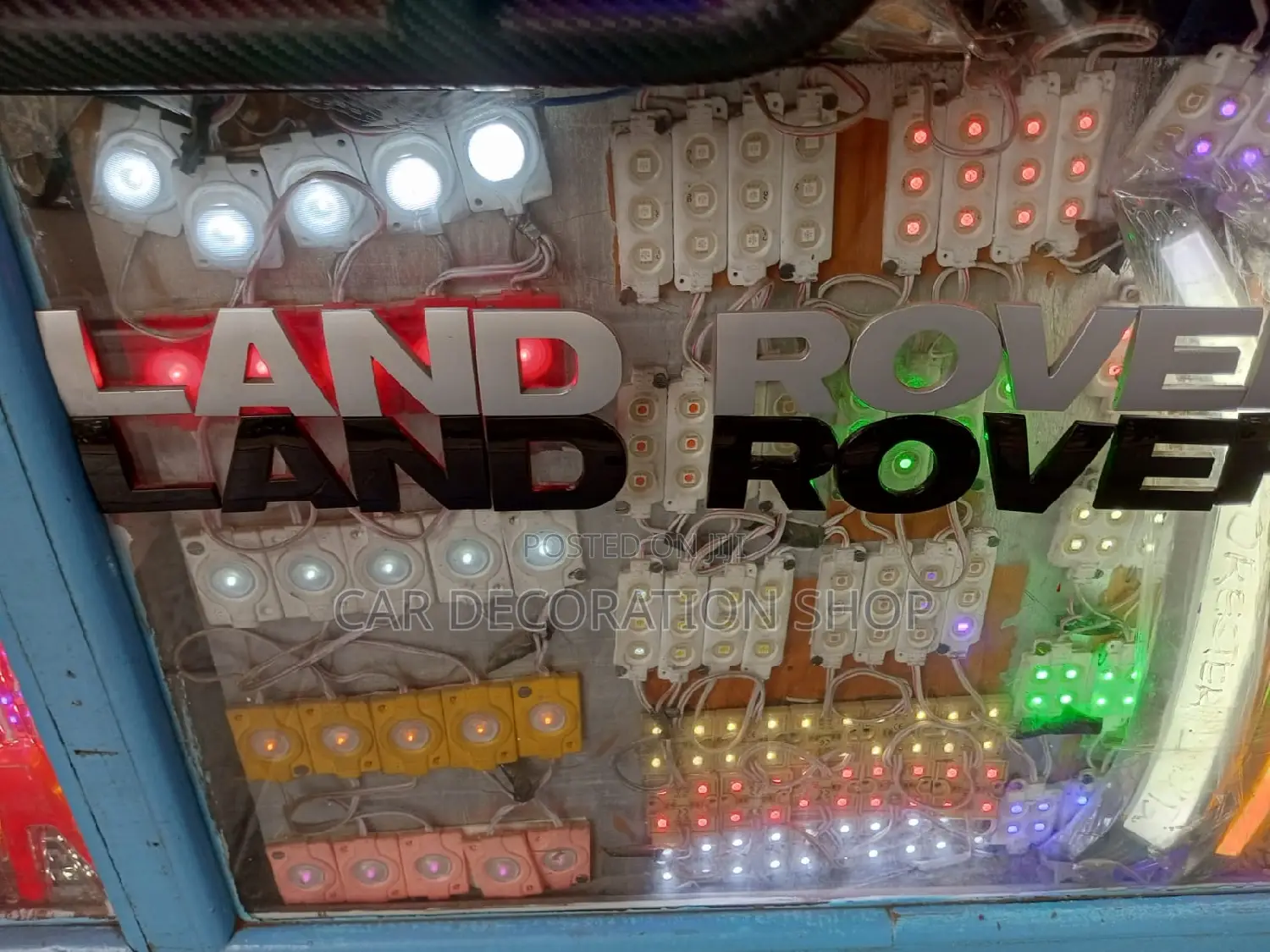 Land Rover Lettering Bonnet Replacement Word Badges