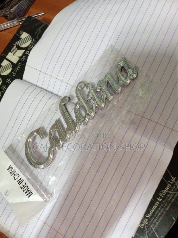 Caldina Letter Logo. Badge