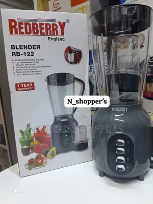 Electric Blender 2 in 1 Redberry Blender