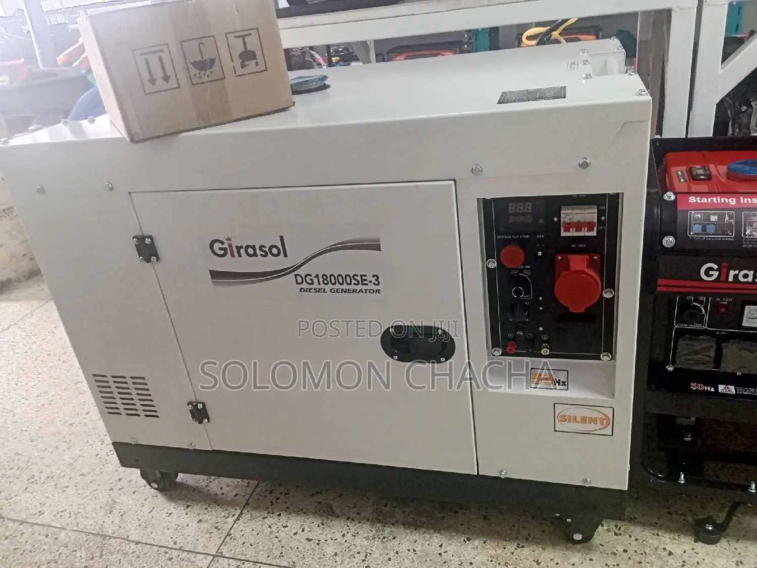 Girasol 18kva 3phase Silent Deisel Generator