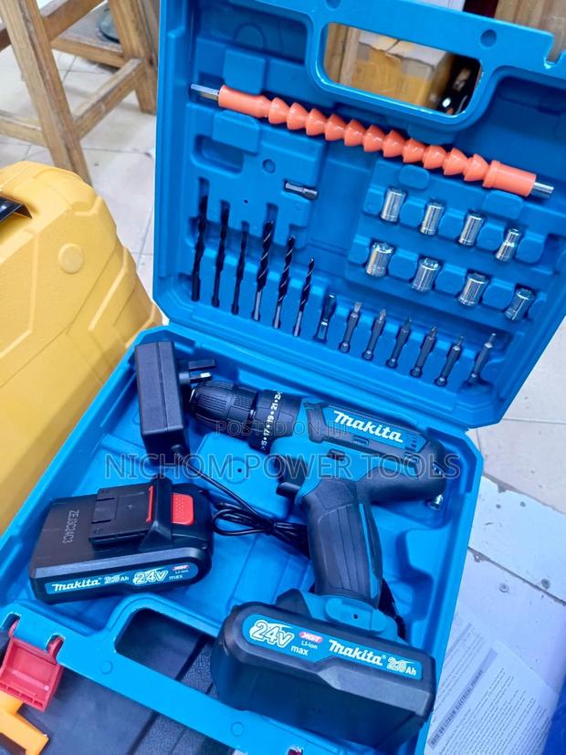 Makita 24v Cordless/Rechargeable Drill - main view