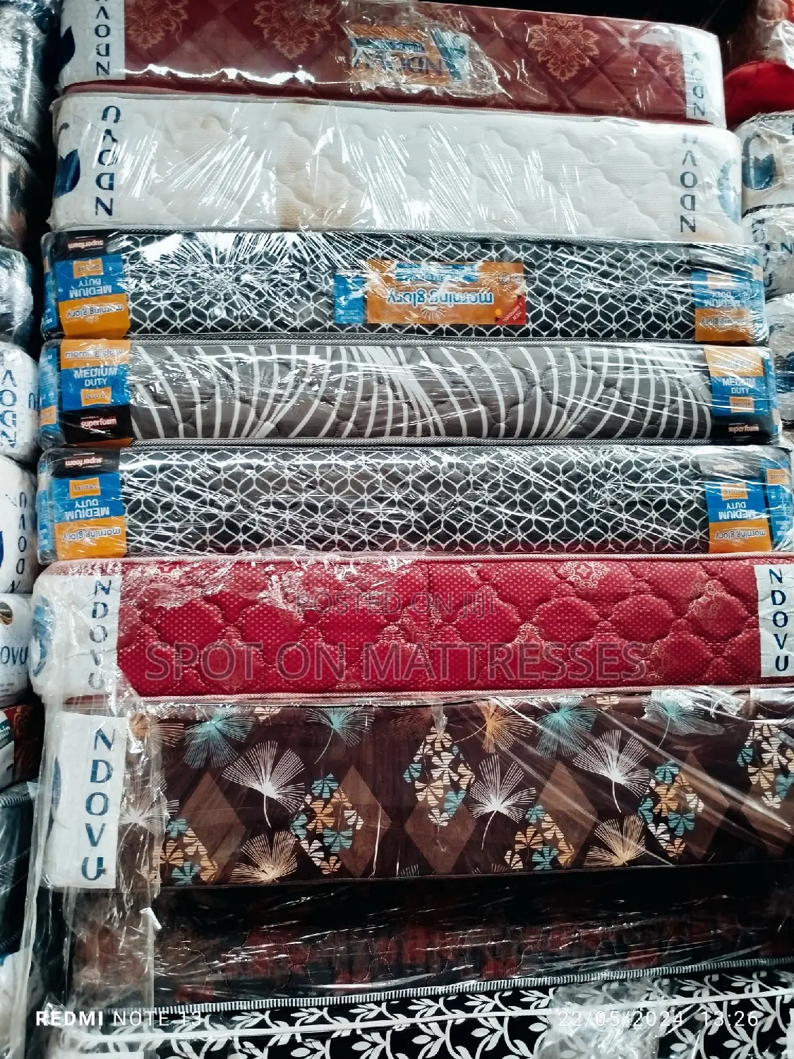 5by6 Queen Size 10inch HD Quilted Mattresses + Free Delivery