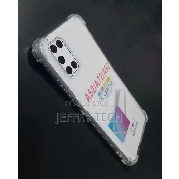 Back Cover for Oppo A52 Oppo A72 Oppo A92 (Transparent)