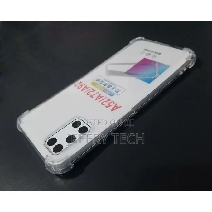 Back Cover for Oppo A52 Oppo A72 Oppo A92 (Transparent)