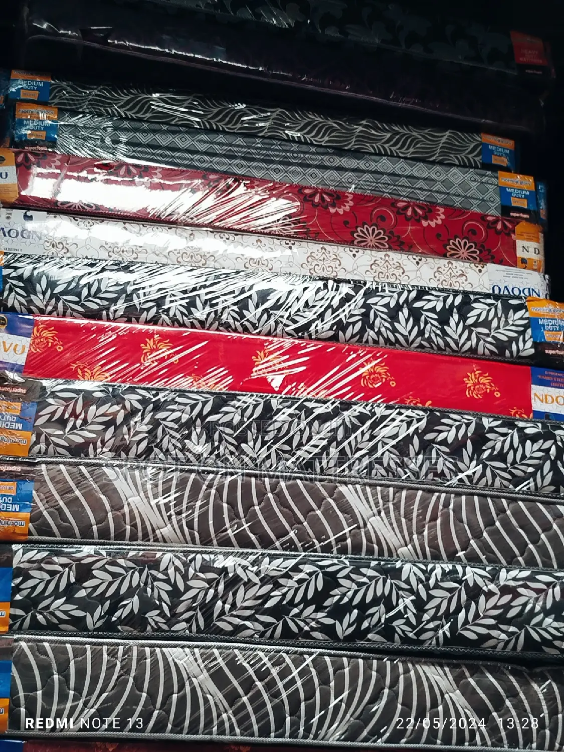 5by6 8inch Quilted Mattresses + Free Delivery.