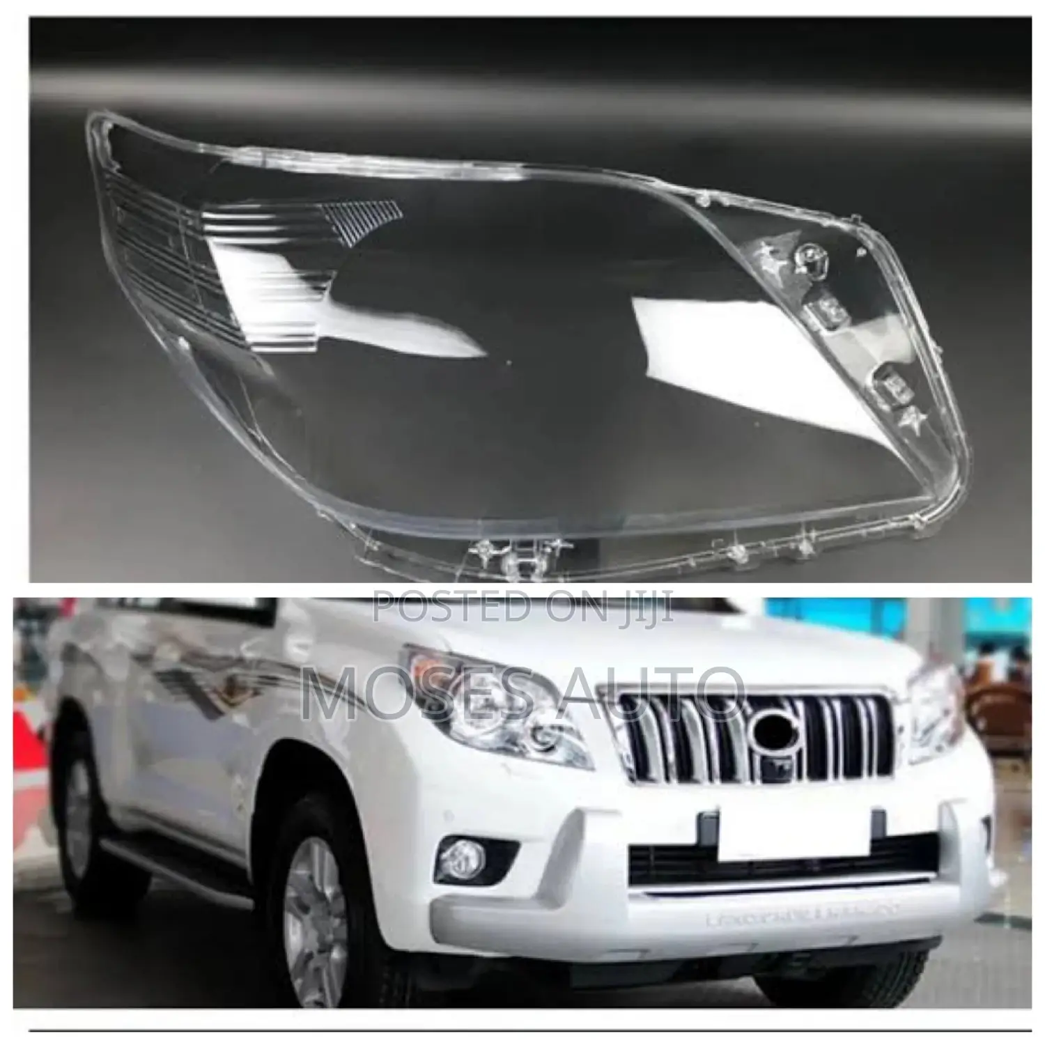 Prado 150 Headlight Lens