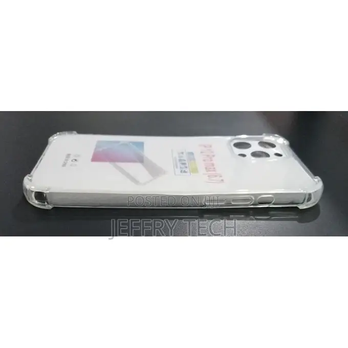 Anti-Shock Back Cover for iPhone 12 Pro Max (6.7) - Transpar