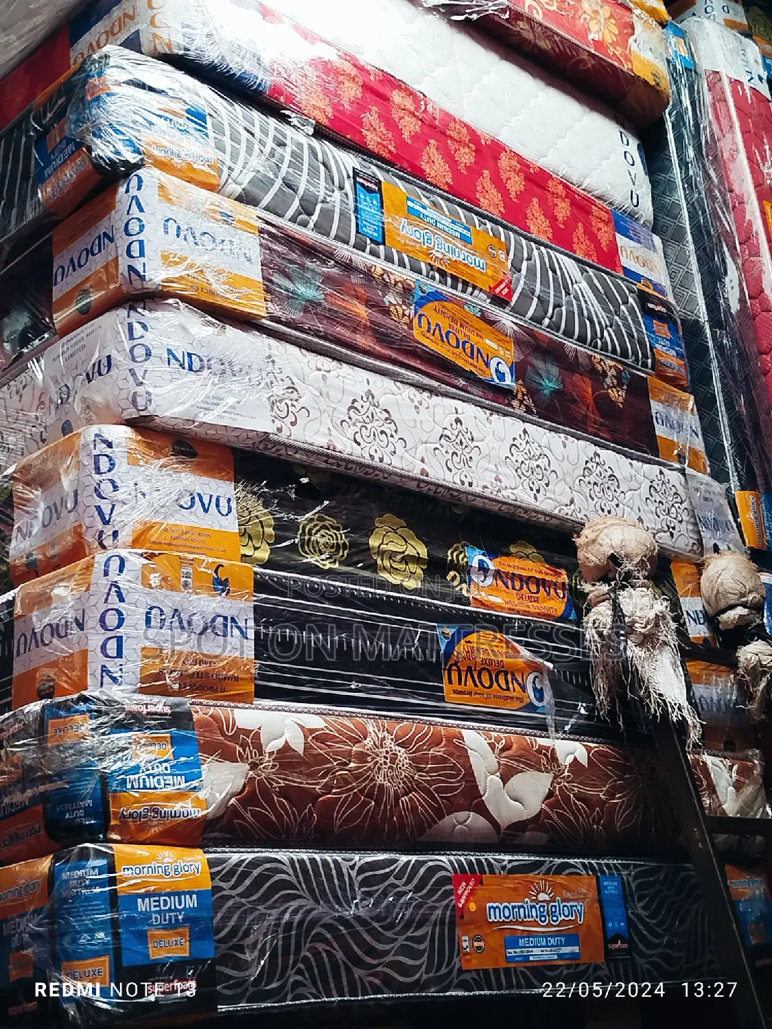 5by6 8inch Mattresses + Free Delivery.