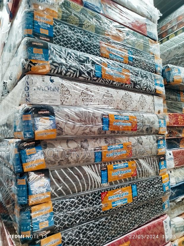 5by6 8inch Quilted Mattresses + Free Delivery.
