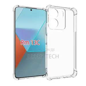 Transparent TPU Phone Case-for Xiaomi Redmi 13C