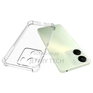 Transparent TPU Phone Case-for Xiaomi Redmi 13C