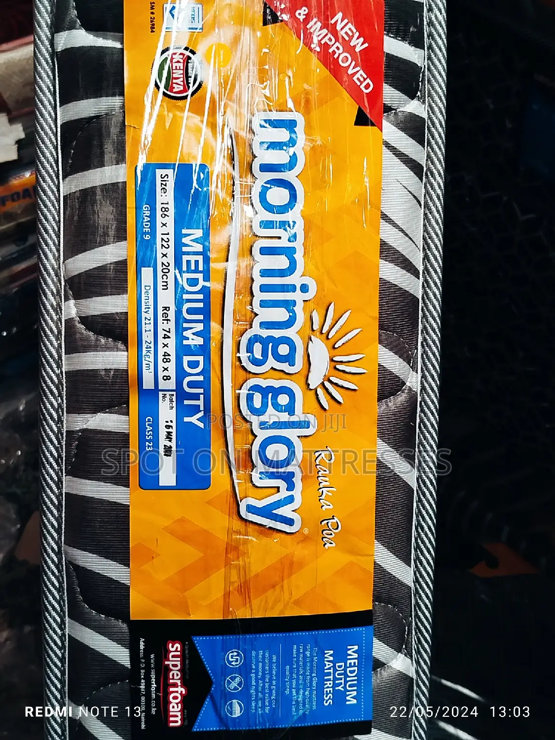 4by6 8inch MD Quilted Mattresses + Free Delivery.