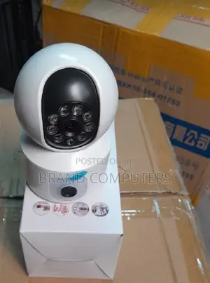 Dual Lens Wireless Indoor Security Camera Two-Way Audio Smar