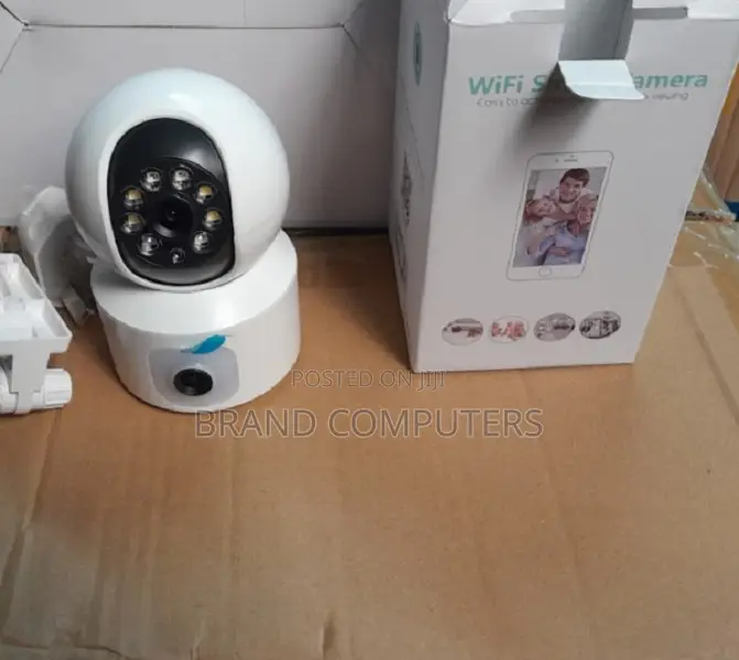 Dual Lens Wifi Smart Nanny Home CCTV Camera -4mp