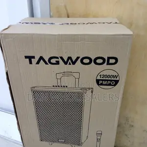 TAGWOOD 12A Outdoor Speaker, Bluetooth, Microphone