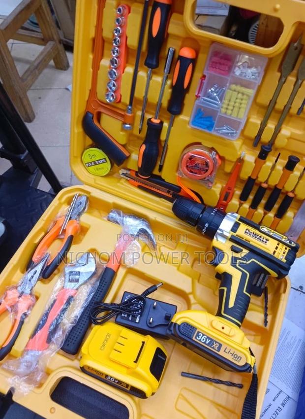 Quality Dewalt 36v Cordless Drillset With Acc