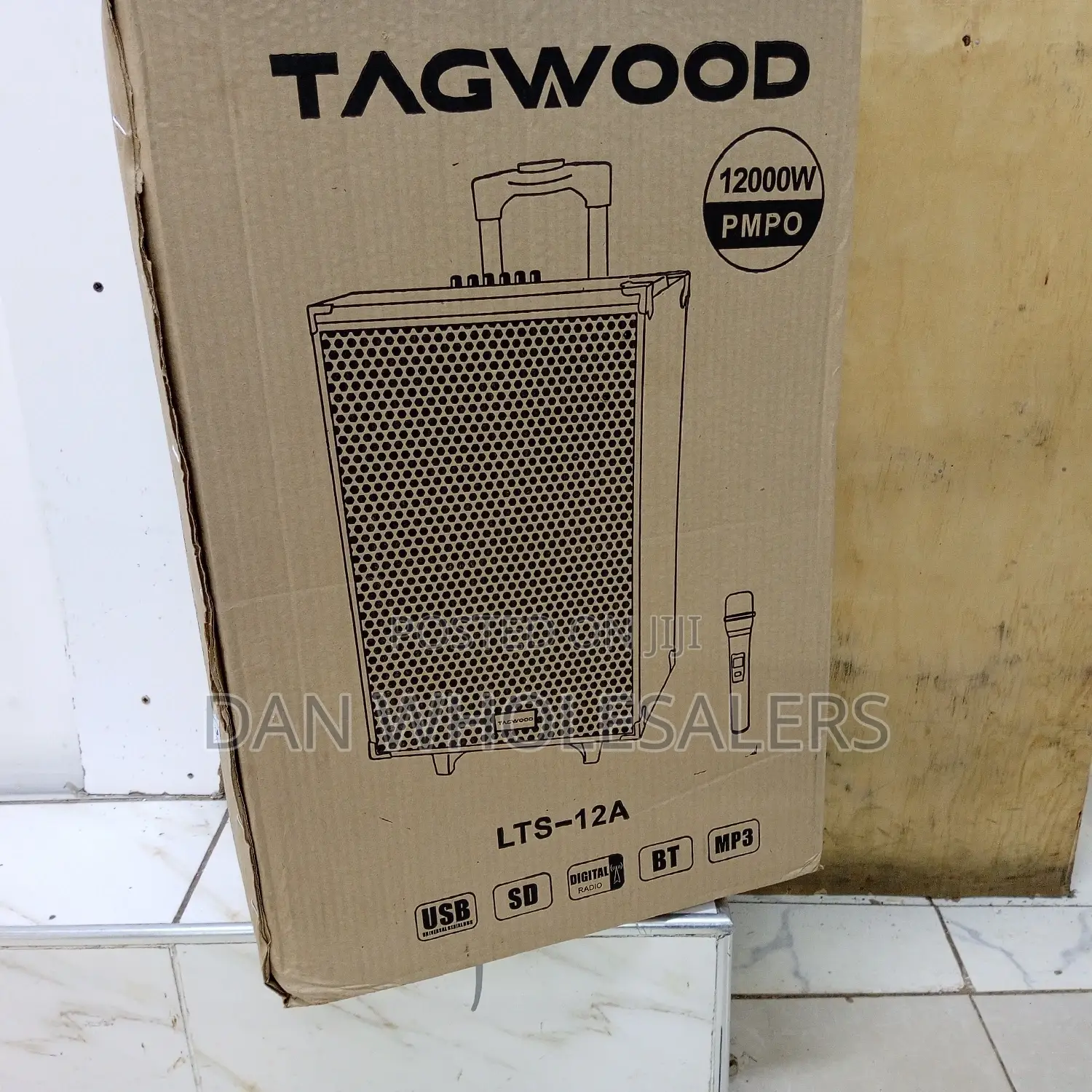 TAGWOOD Outdoor Speaker, Bluetooth With Microphone