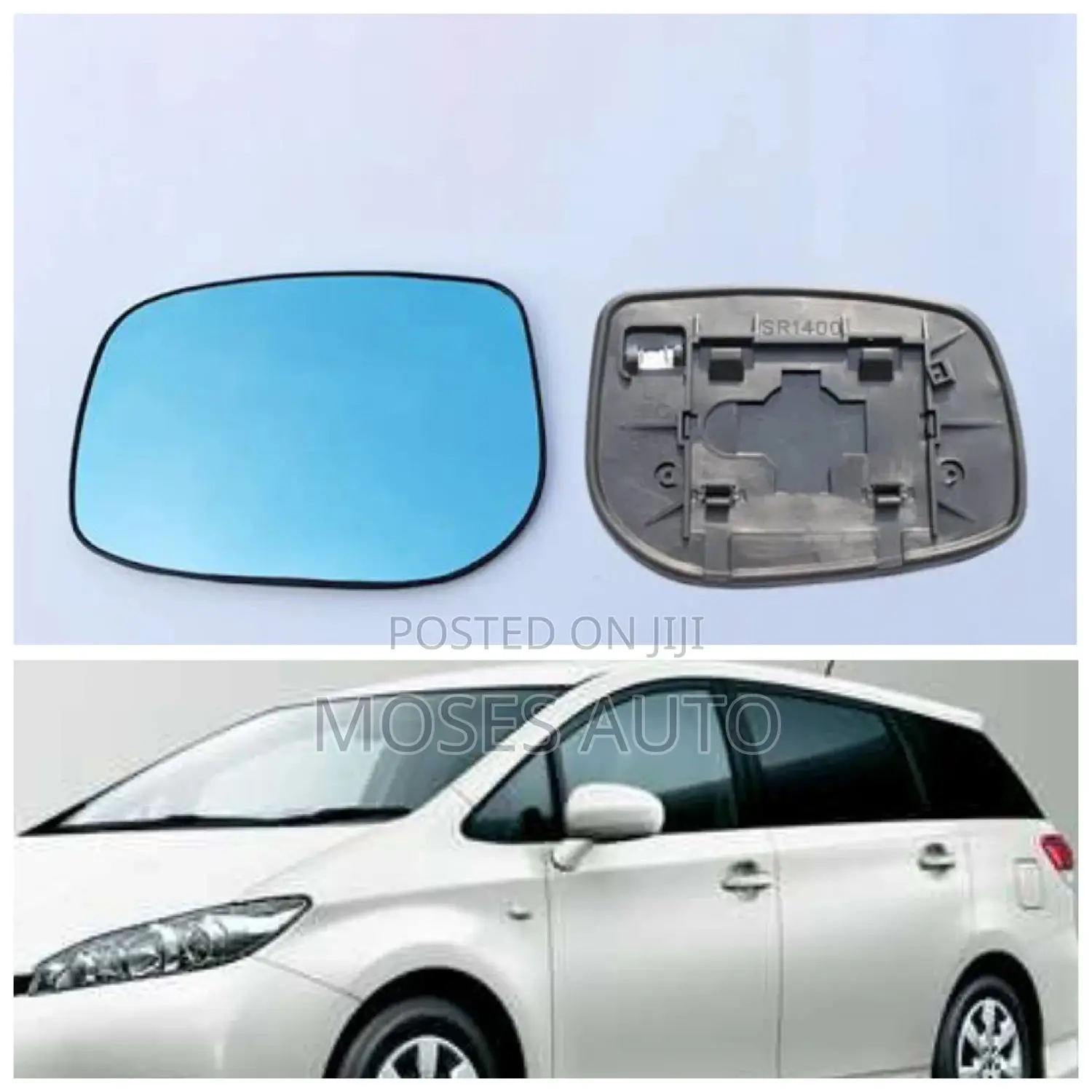 Wish 2010-2018 Side Mirror Glass