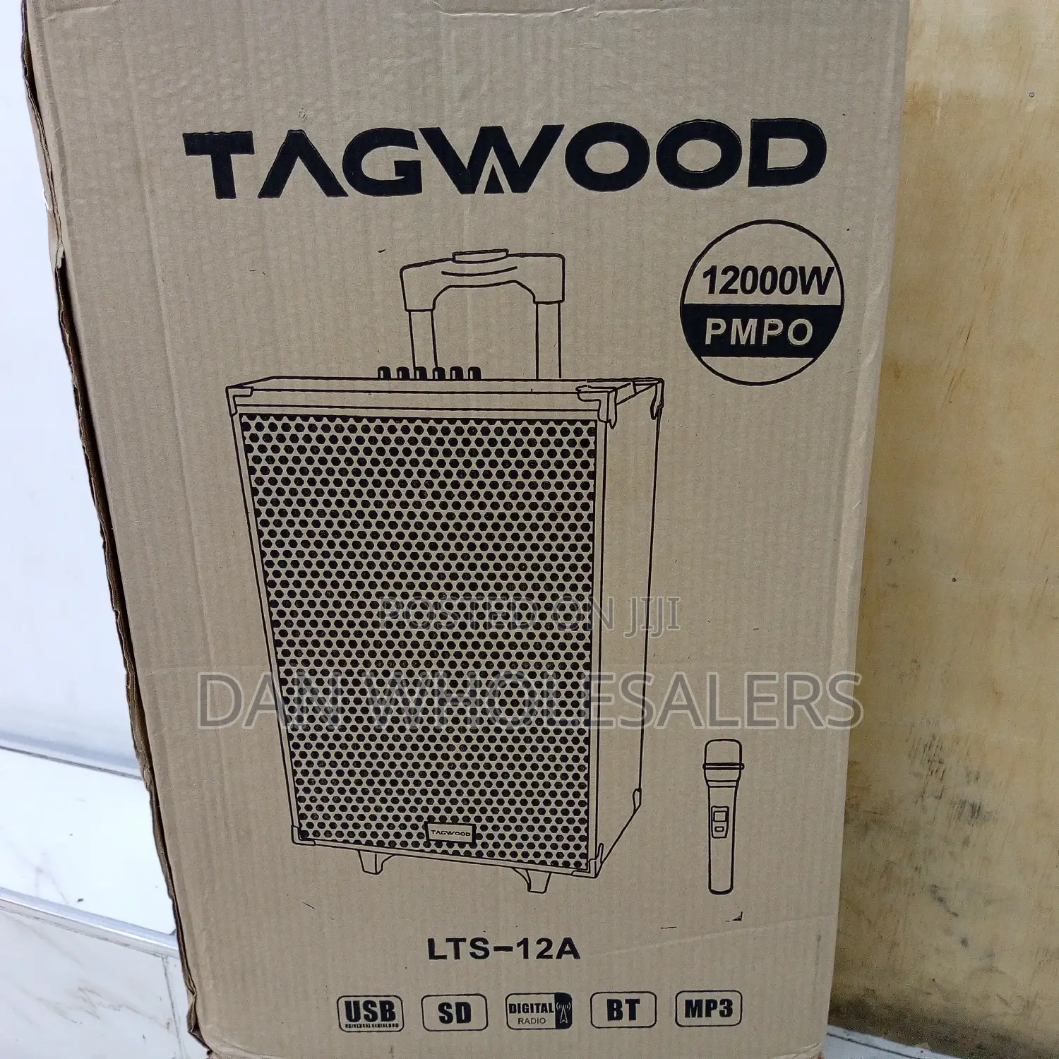 TAGWOOD 12 a Outdoor Speaker, Bluetooth, Microphone